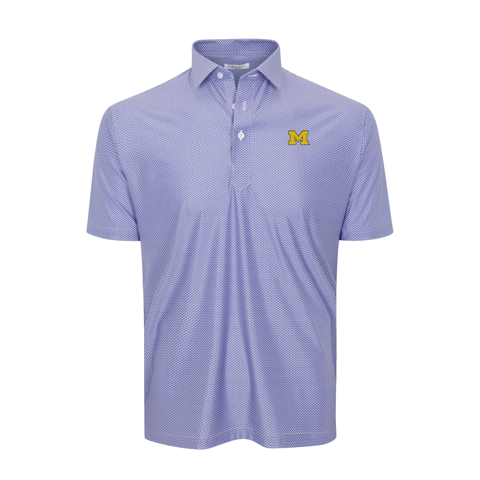 Michigan Featherweight Flex Polo Congressional Navy