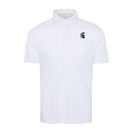Michigan State Semi-Spread Collar Polo White
