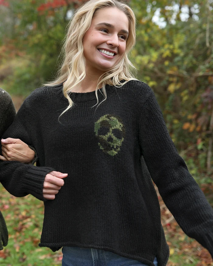 black-camo-green