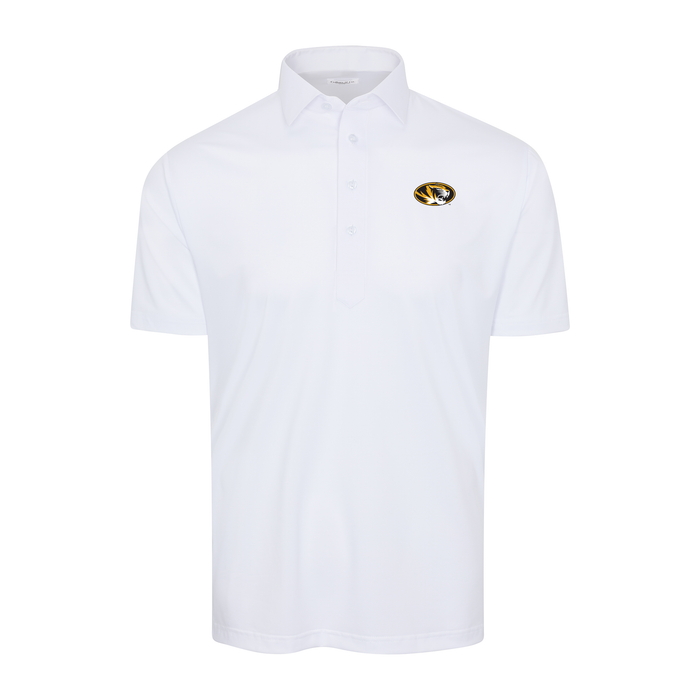 Missouri Semi-Spread Collar Polo White