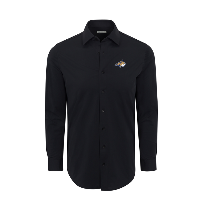 Montana State Apex Performance Dress Shirt Black