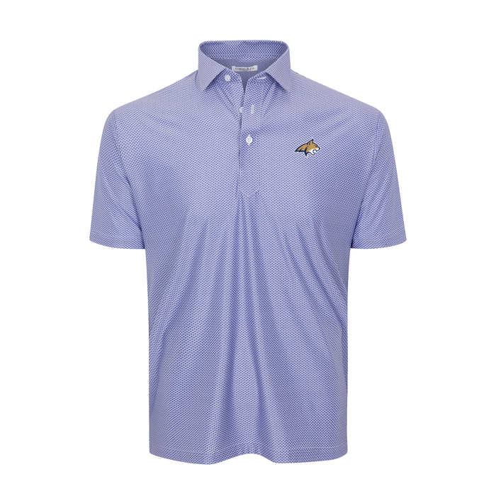 Montana State Featherweight Flex Polo Congressional Navy