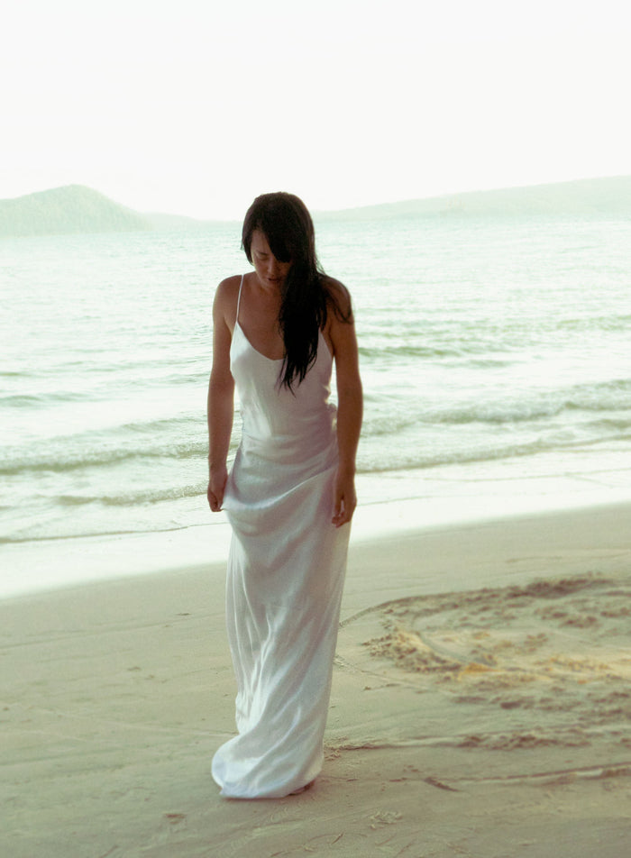 Mulberry Silk 2-layered Bridal Gown