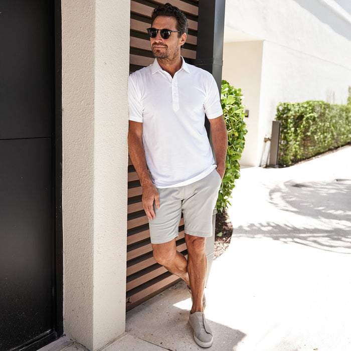Nantucket Chino Short Light Grey