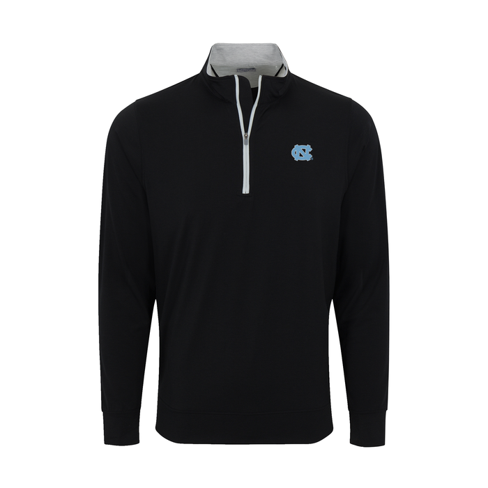 North Carolina DriRelease® Performance Pullover Black with Light Grey Trim