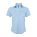 North Carolina Women's Cap Sleeve Semi Spread Polo Sky Blue