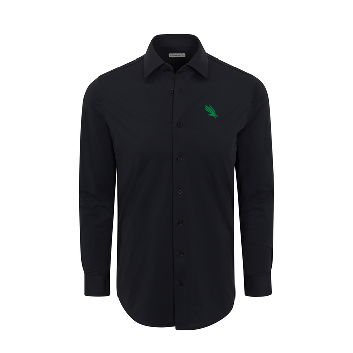 North Texas Apex Performance Dress Shirt Black