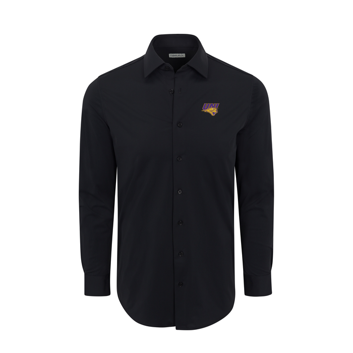 Northern Iowa Apex Performance Dress Shirt Black