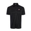 Ohio State Semi-Spread Collar Polo Black