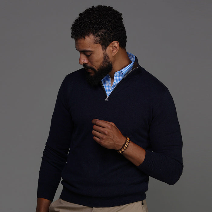 Oxford Button Down Collar Polo Newport Light Blue Gingham