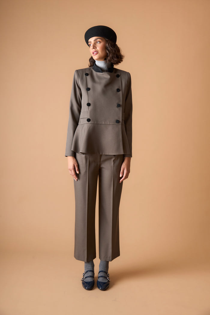 PANTALON ASHERMARRÓN