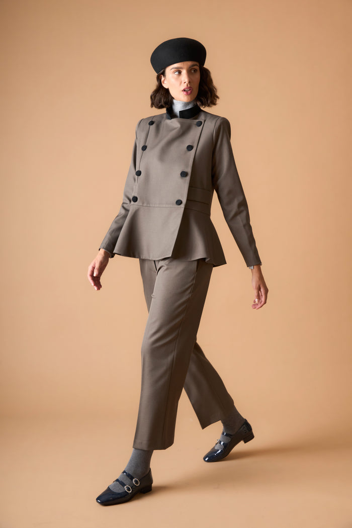 PANTALON ASHERMARRÓN