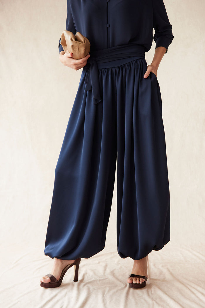 PANTALON ELVA MARINO
