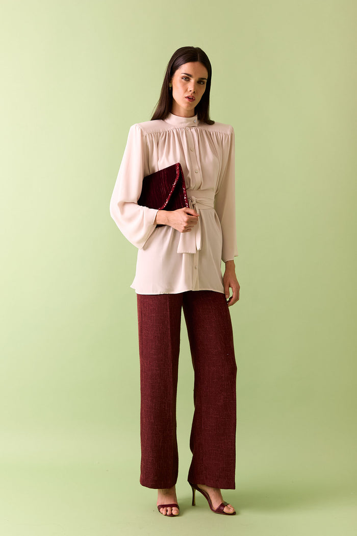 PANTALON PERSEFONE GRANATE