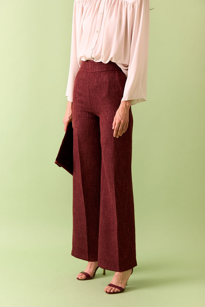 PANTALON PERSEFONE GRANATE