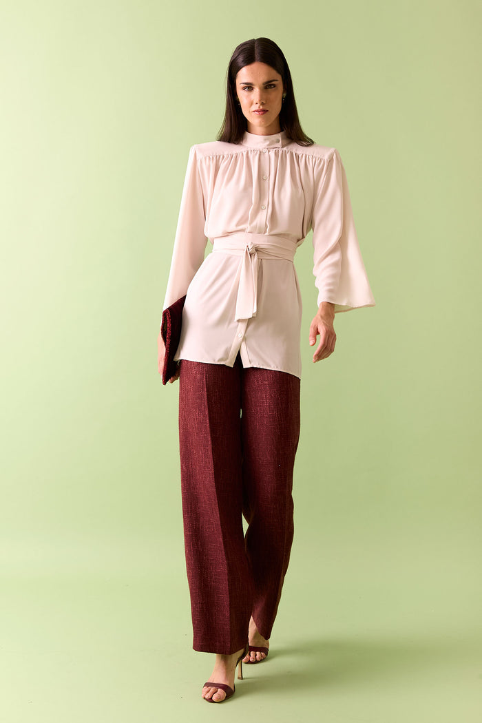 PANTALON PERSEFONE GRANATE