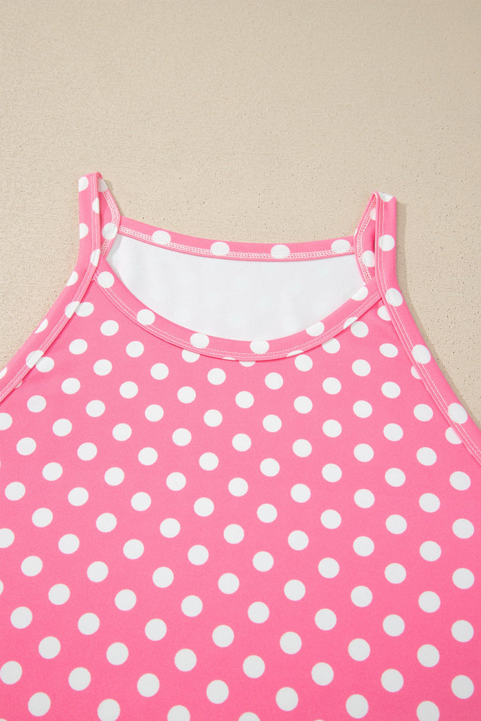 Polka Dot Tank & Loose Pants Set