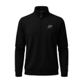 Purdue Cloud Cotton Quarter Zip Pullover Black