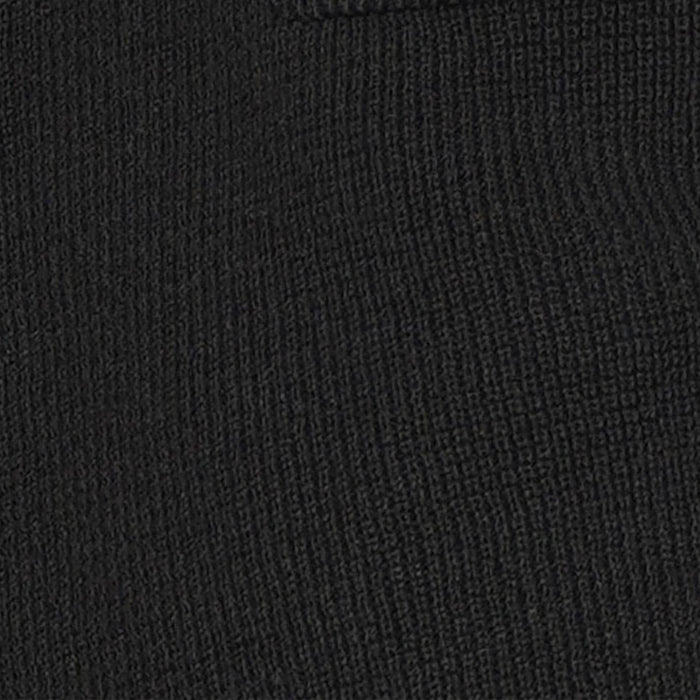 Riviera Waffle Knit Polo Black