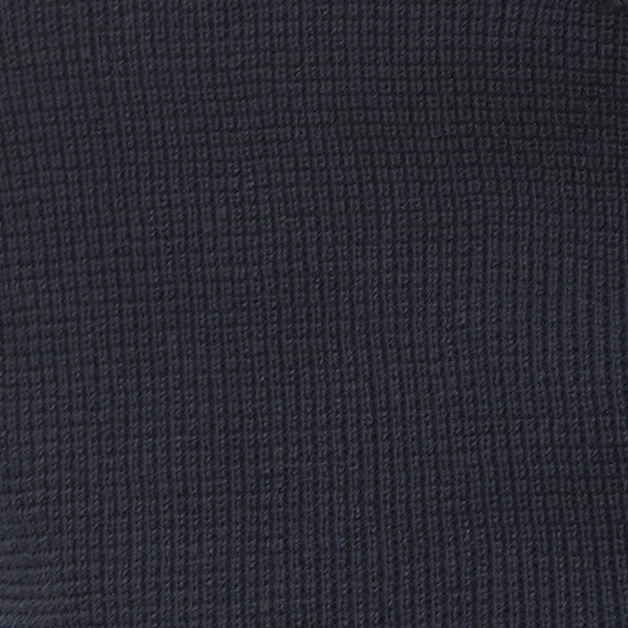 Riviera Waffle Knit Polo Navy with White