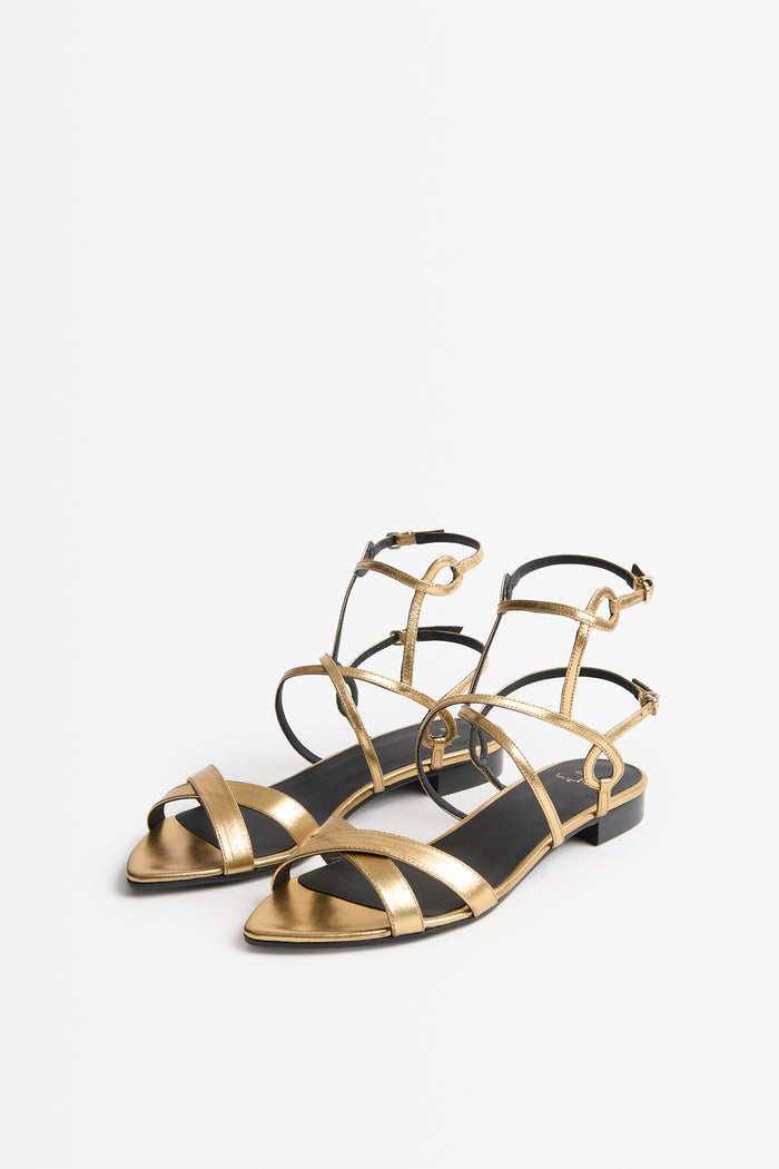SANDALIAS CMP.05 DORADO