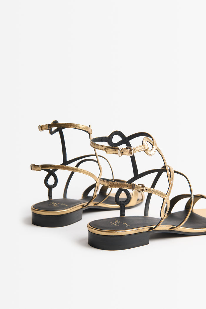 SANDALIAS CMP.05 DORADO