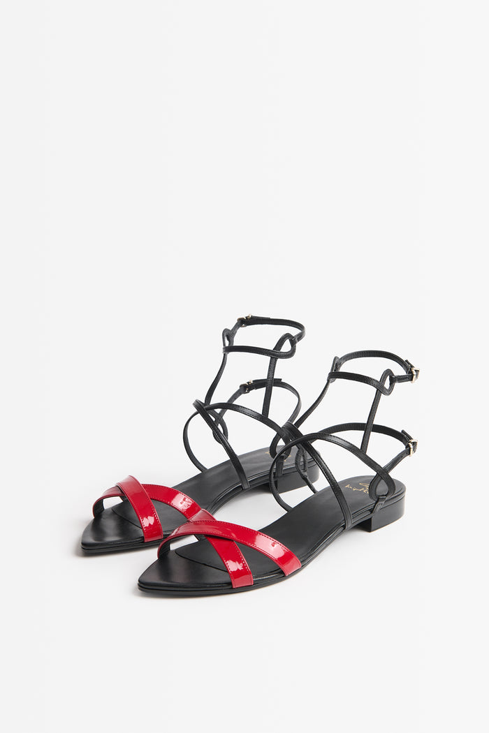 SANDALIAS CMP.05 ROJO