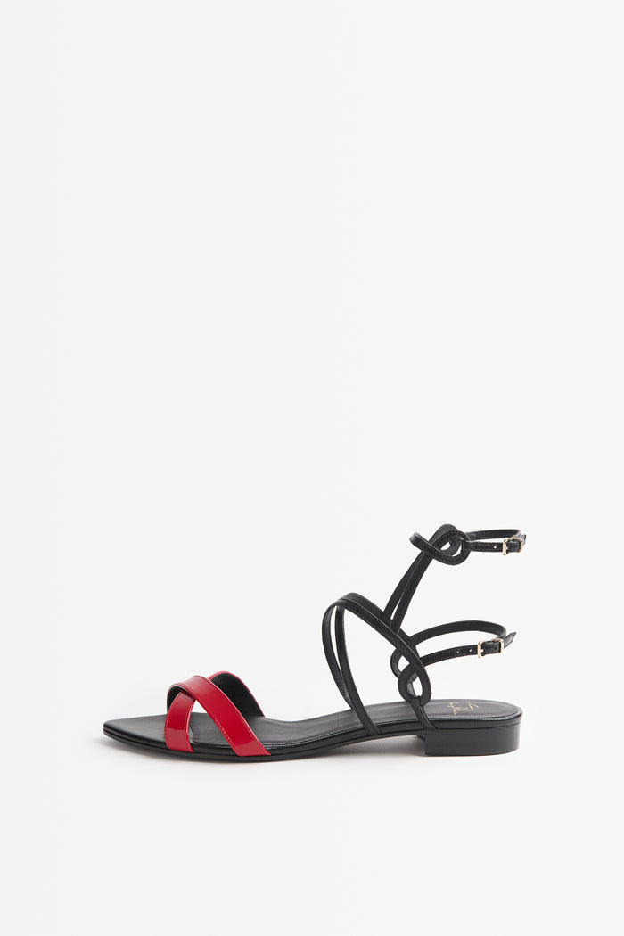 SANDALIAS CMP.05 ROJO