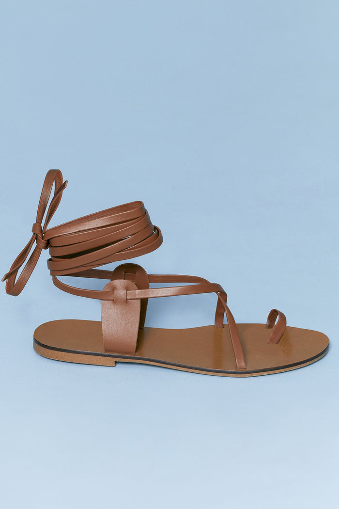 SANDALIAS PARMA MARRON