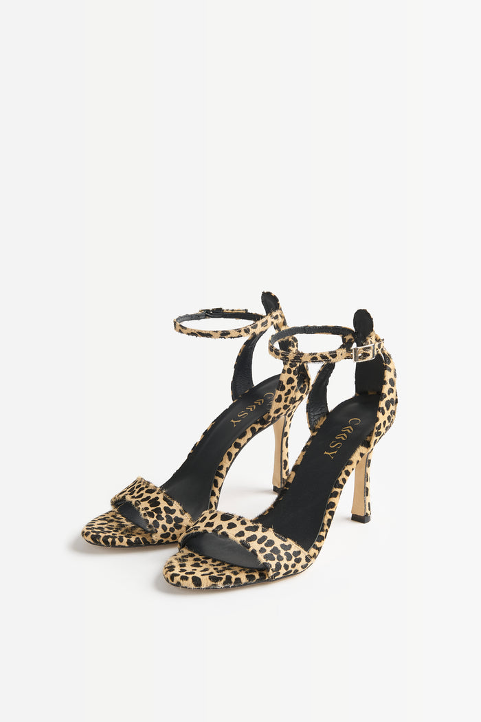 SANDALIAS PIEL LEOPARDO