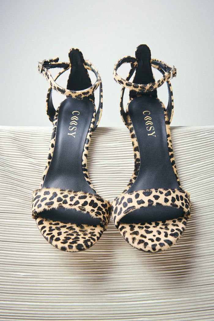 SANDALIAS PIEL LEOPARDO