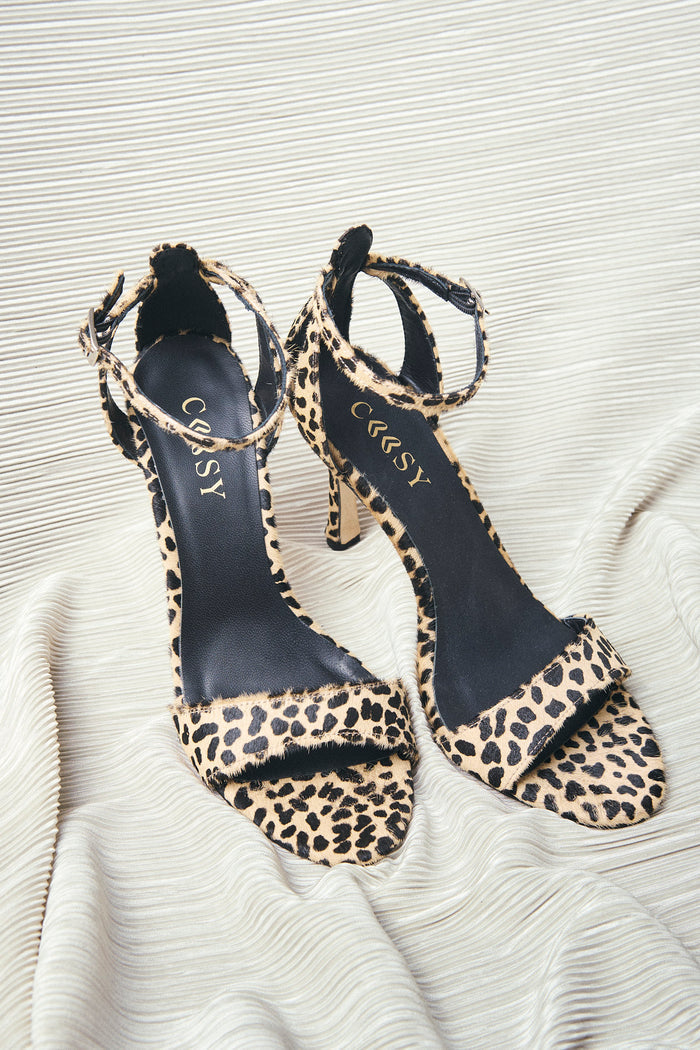 SANDALIAS PIEL LEOPARDO
