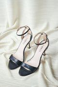 SANDALIAS PIEL NEGRO