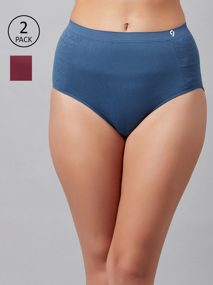 Seamless Solid  Hipster for Ladies - Pack of 2