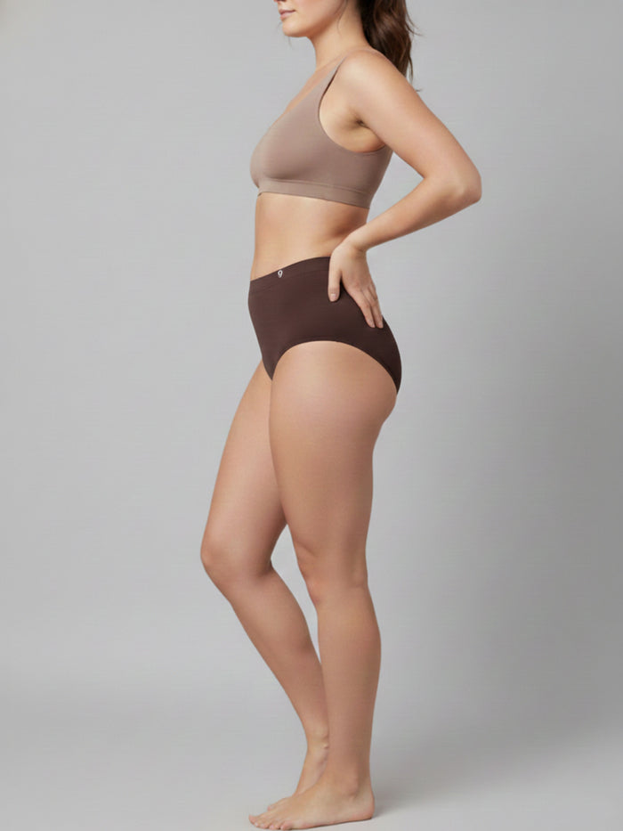 Seamless Women's Hipster Soft Breathable & Comfort Briefs (Pack of 2)