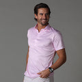 Semi-Spread Collar Polo Pink Gingham Original