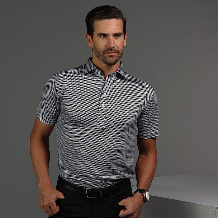 Semi-Spread Collar Polo Vantage Black Original