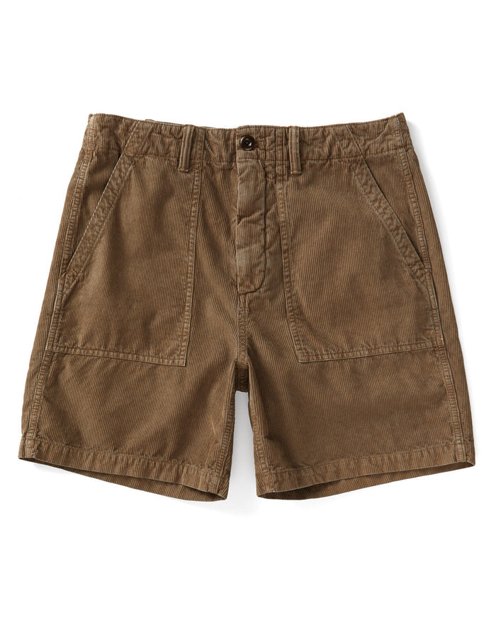Seventyseven Cord Utility Shorts