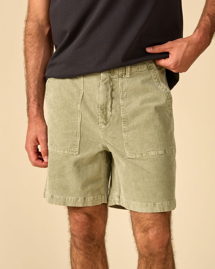Seventyseven Cord Utility Shorts