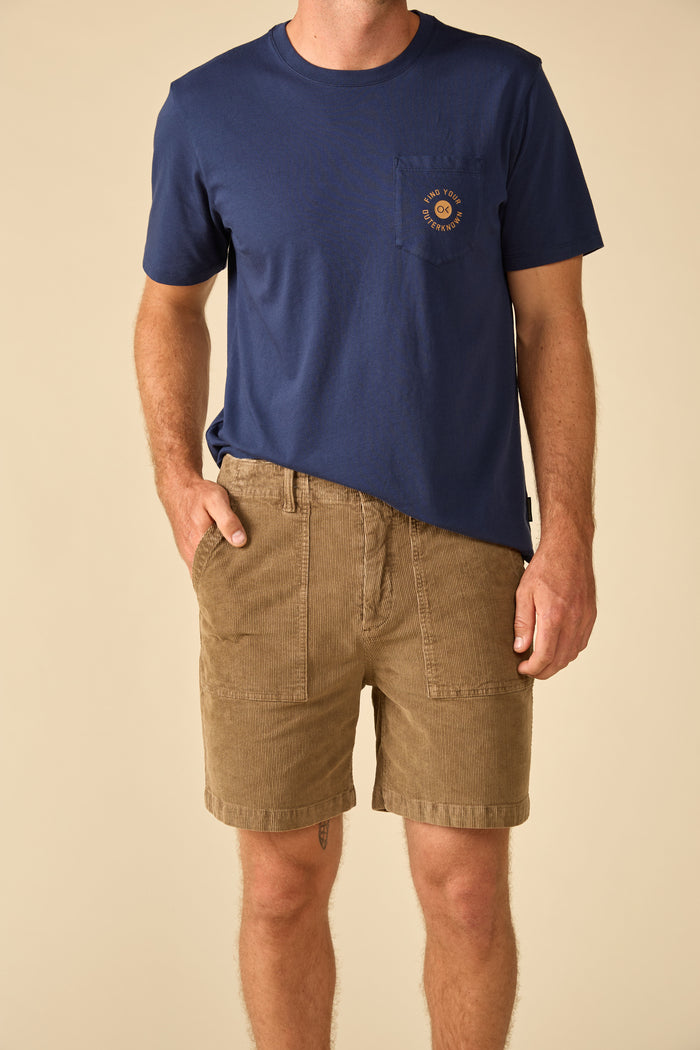 Seventyseven Cord Utility Shorts