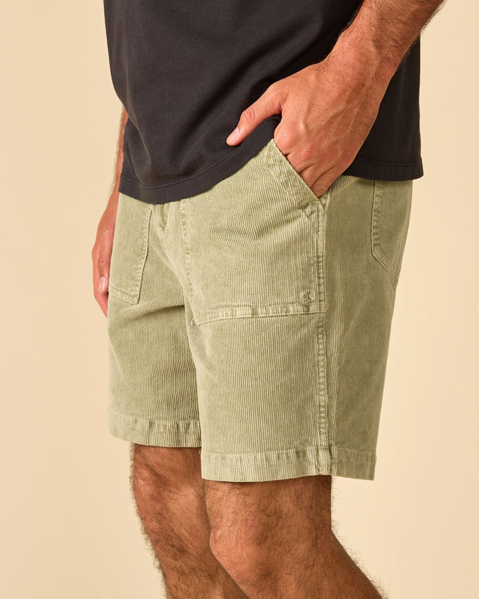 Seventyseven Cord Utility Shorts
