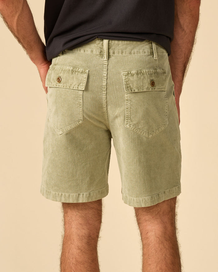 Seventyseven Cord Utility Shorts