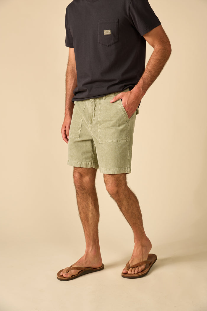 Seventyseven Cord Utility Shorts