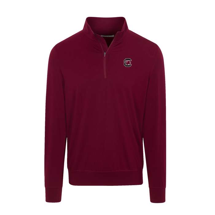 South Carolina Velocity Performance Quarter Zip Maroon