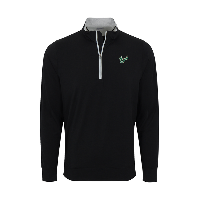 South Florida DriRelease® Performance Pullover Black with Light Grey Trim