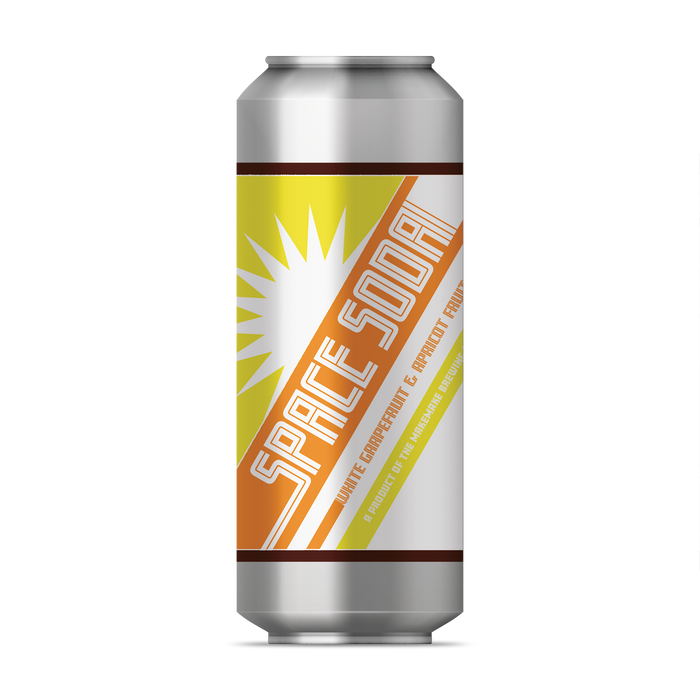 Space Soda: White Grapefruit & Apricot // 5% Fruited Sour