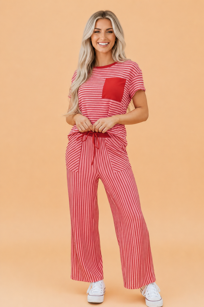 Rose Stripe / S
