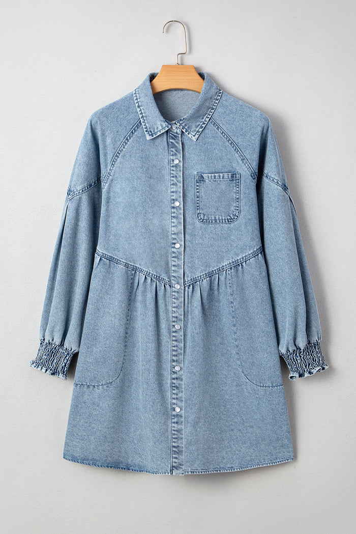 Tatum Dress - Beau Blue