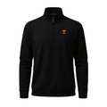 Tennessee Cloud Cotton Quarter Zip Pullover Black