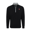 Texas Tech DriRelease® Performance Pullover Black with Light Grey Trim